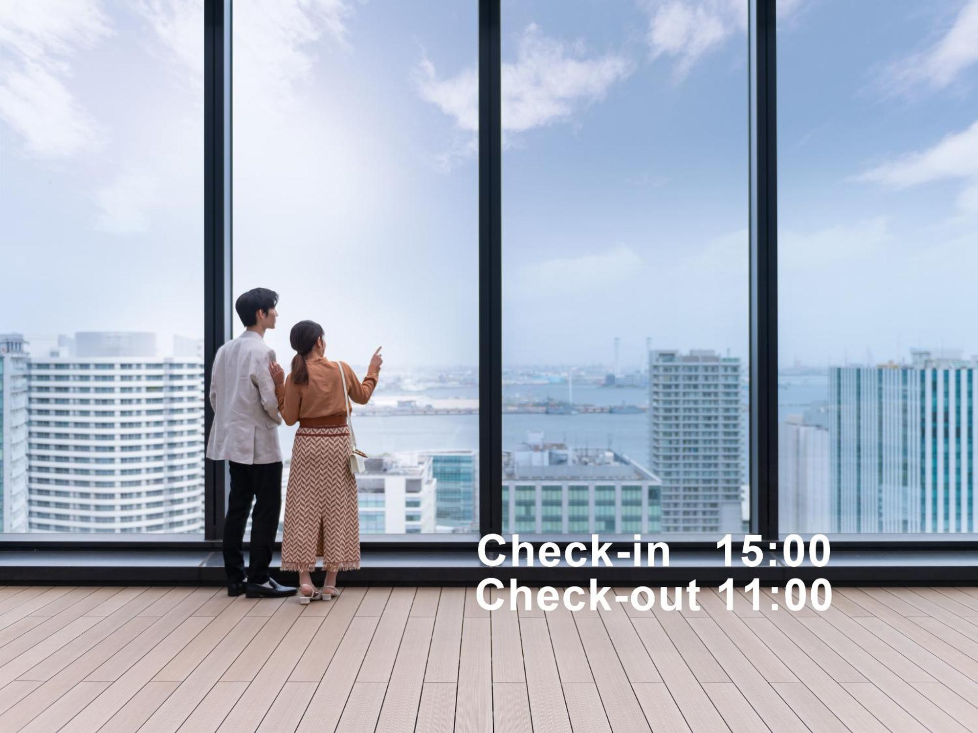Mitsui Garden Hotel Yokohama Minatomirai Premier Экстерьер фото The 3D animation of the view from the 30th floor of the hotel